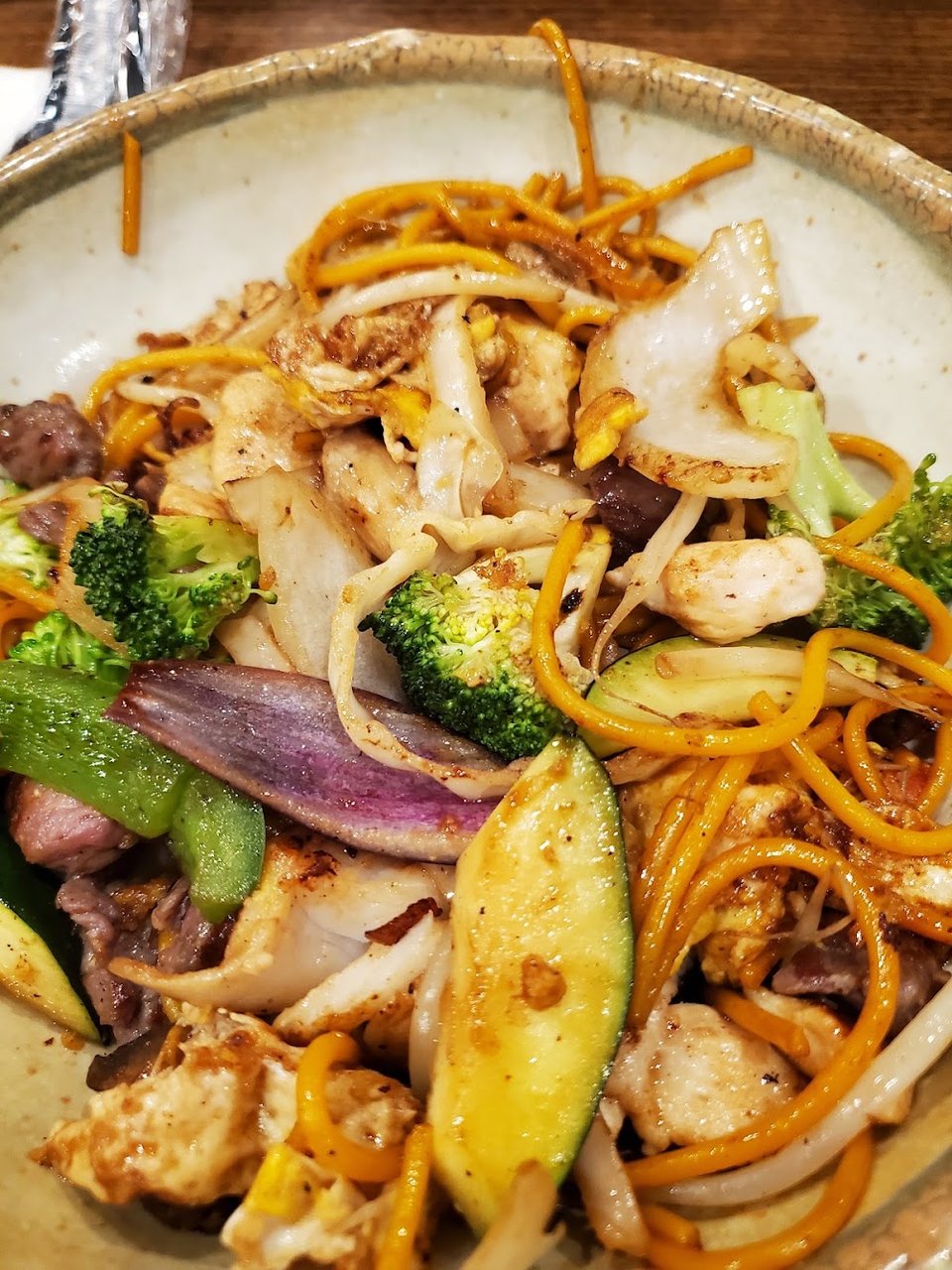 Hibachi Chicken and Shrimp